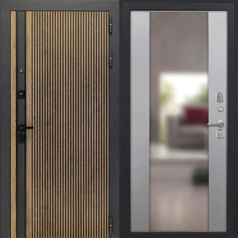 Входная дверь ДвериПРО Росна DPRO191674 внутренняя сторона